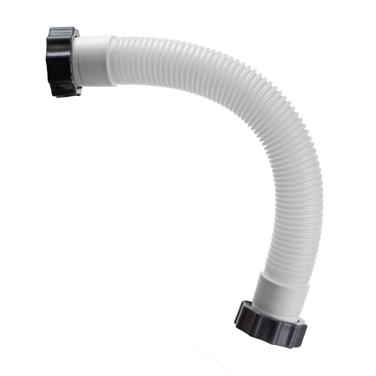 Alocs pool hose side view, 16-inch interconnecting design for easy pool setup.
