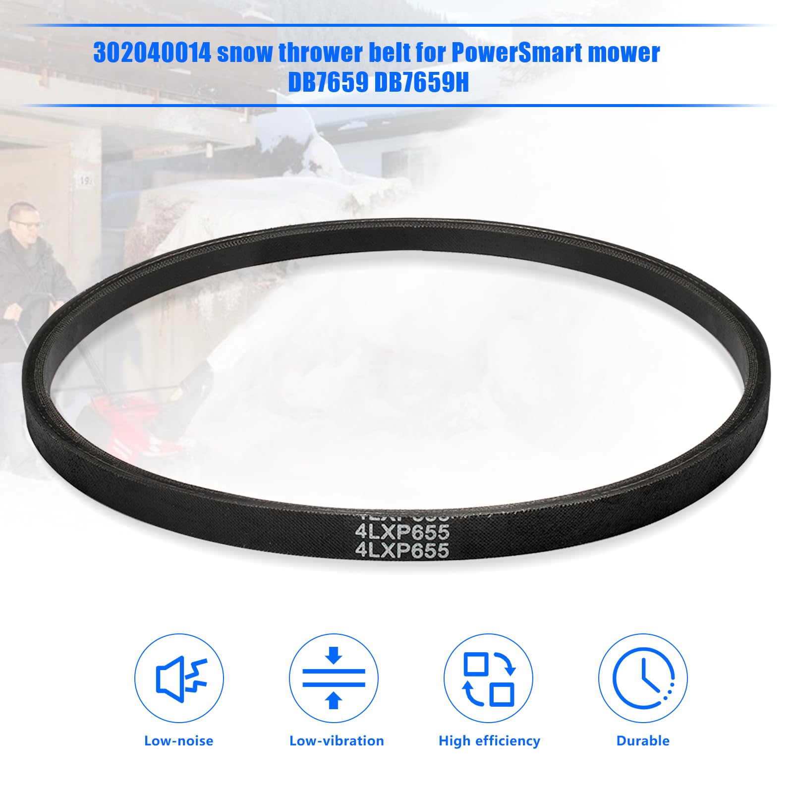 Alocs snow blower belt installation guide supports quick, tool-friendly setup.