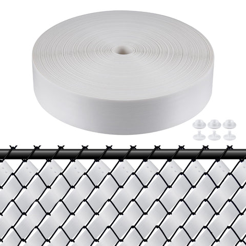 Hole punch tool included with ALOSUTR privacy strip for custom-length cuts