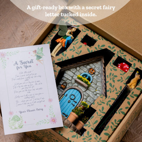 ALOVAK Fairy Garden Kit gift-ready packaging protects delicate pieces during transit