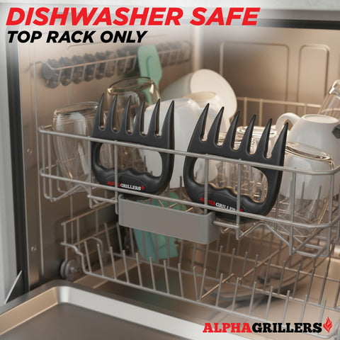 Alpha Grillers heat‑resistant claws withstand high grill temps