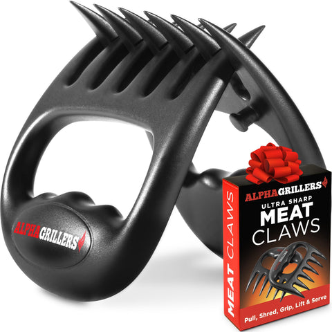 Alpha Grillers meat shredder claws grip pulled pork for easy shredding