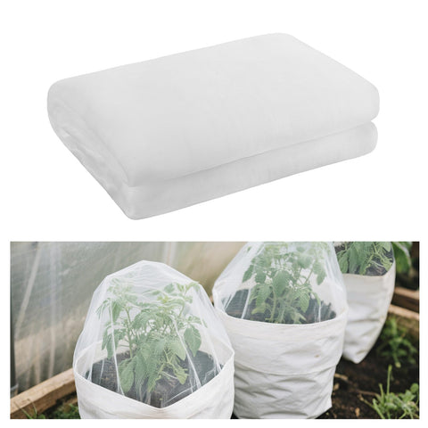 Alphatool 4x10ft garden netting ultra-fine mesh protects vegetables while allowing light.