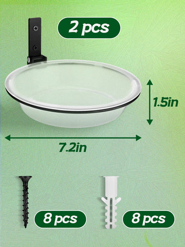 Alphatool tray used as shallow bird bath outdoors for drinking and bathing.