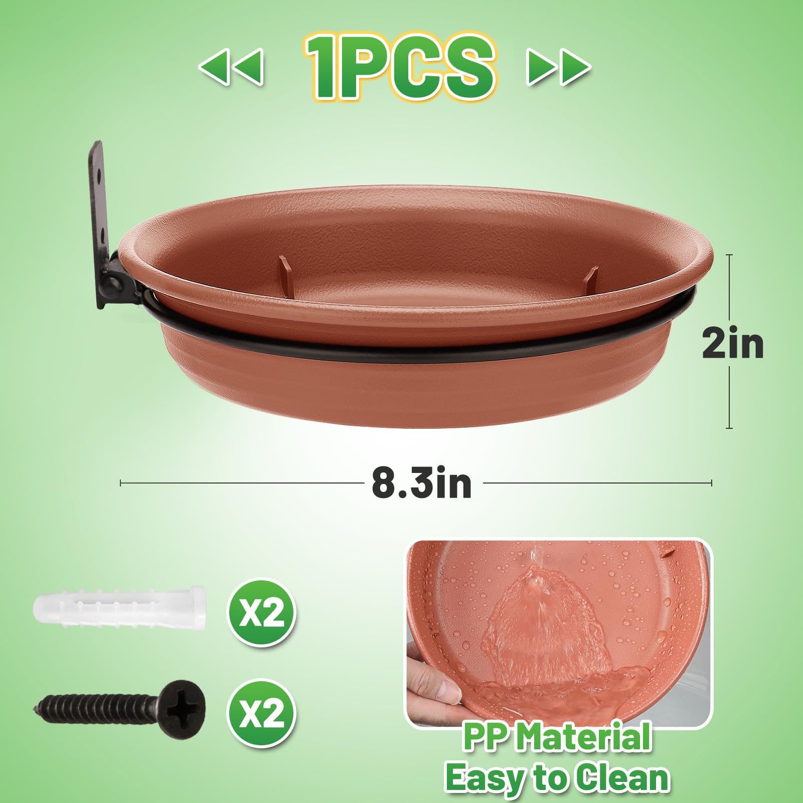 Alphatool easy-clean PP material withstands weather