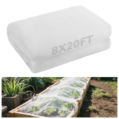 Alphatool garden netting ultra-fine mesh for pest protection in the garden.