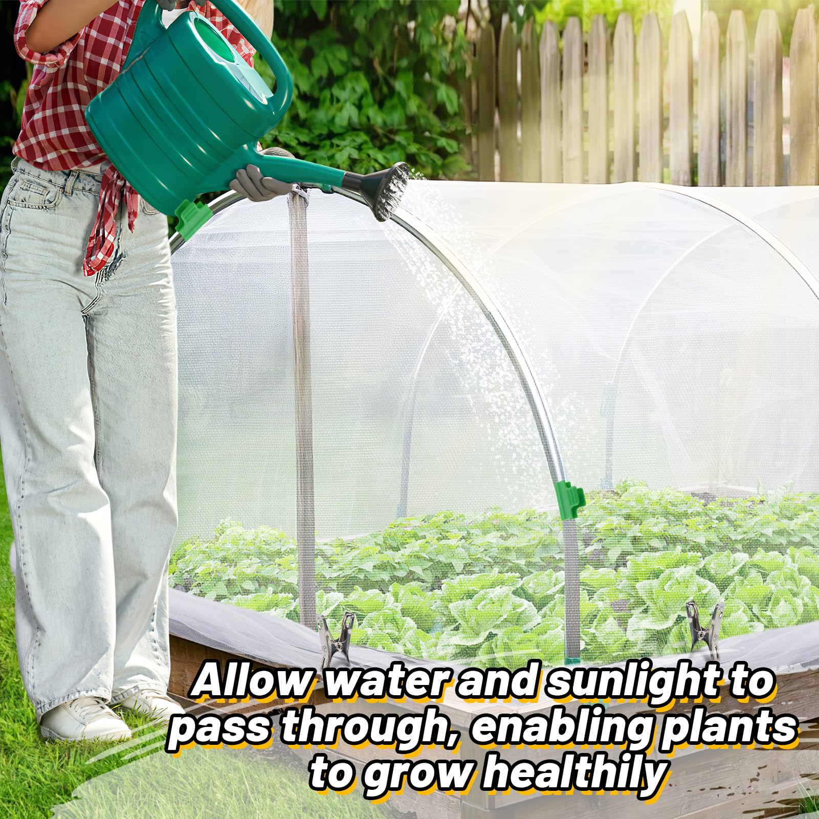 Alphatool raised bed protection helps crops thrive with a durable cover.