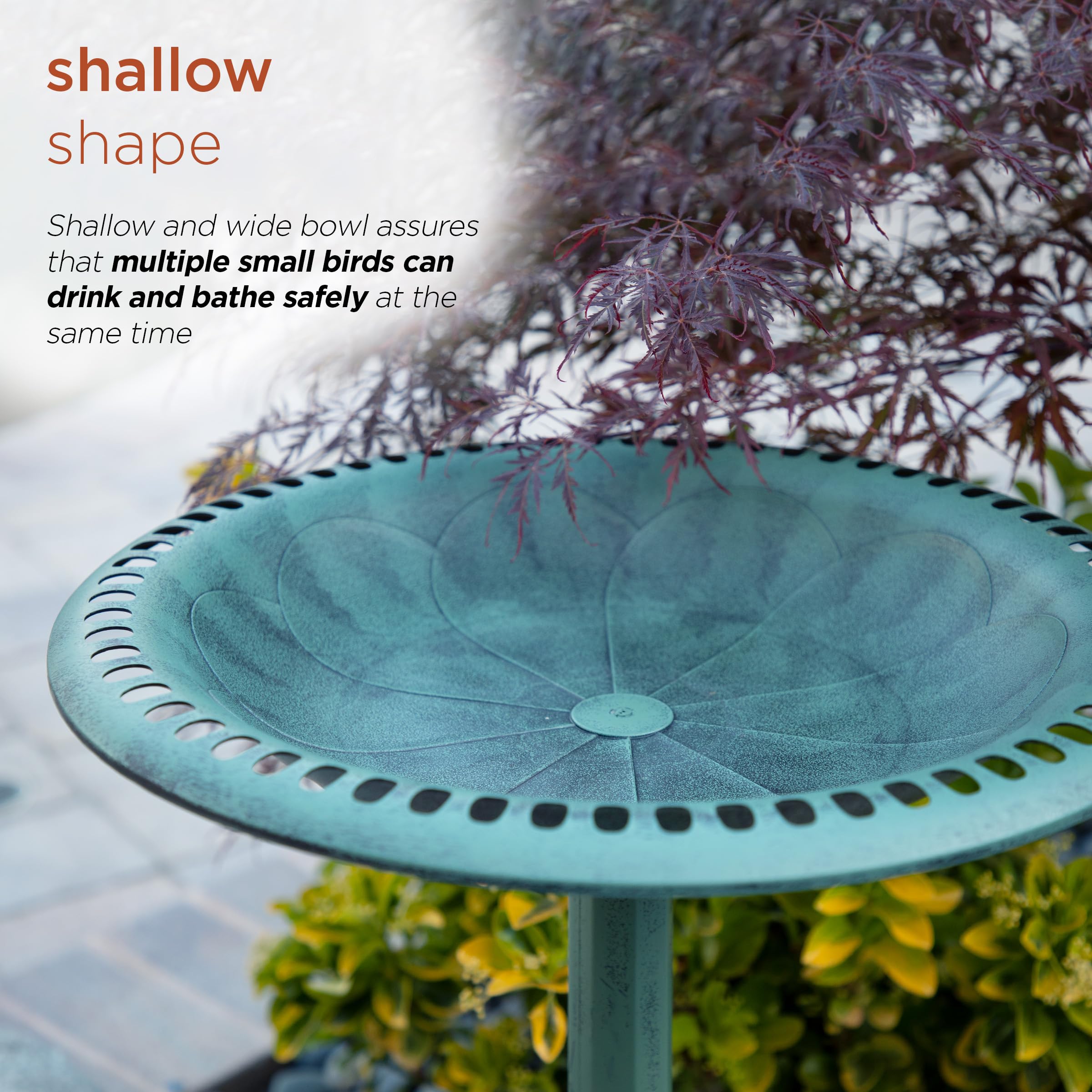 Base measures 20 by 20 inches for compact to medium spaces.
