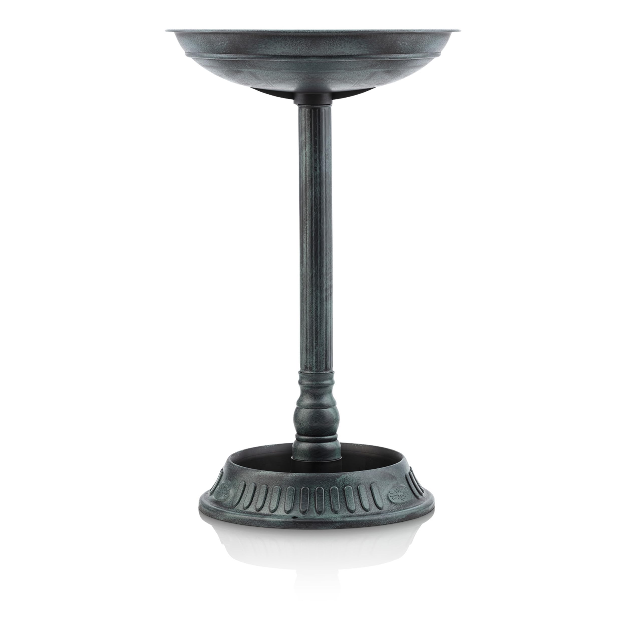 Tall 25-inch bowl complements patios and decks