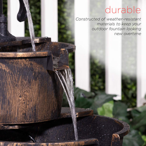 Alpine Corporation 5L water capacity feature for continuous circulation