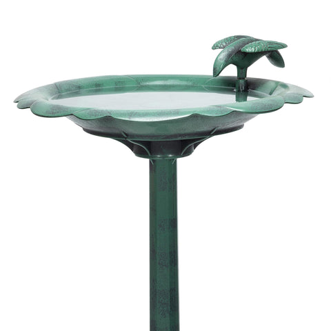 Alpine Corporation garden setting shows decorative focal point.