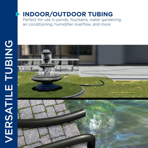 Alpine Corporation indoor-outdoor tubing supports ponds and humidifiers.