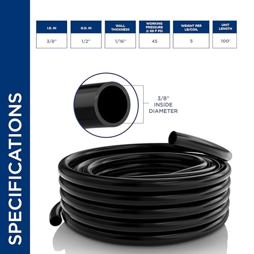 Alpine Corporation invisible-underwater tubing for discreet pond installations.