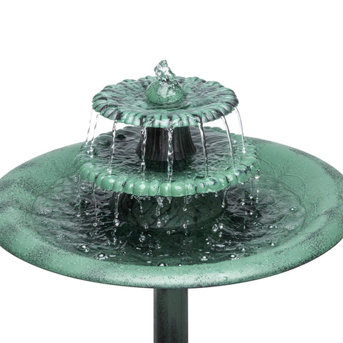 Patio and deck focal point: Alpine 3-tier fountain enhances curb appeal.
