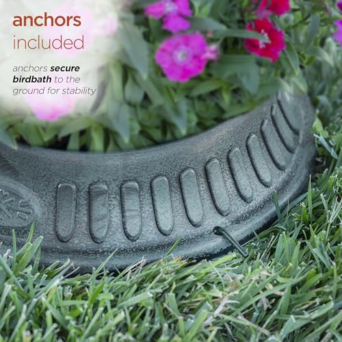 Weatherproof polypropylene construction resists sun and rain