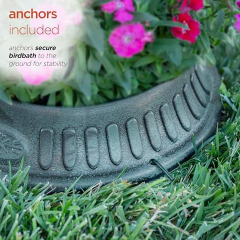 Weatherproof polypropylene construction resists sun and rain