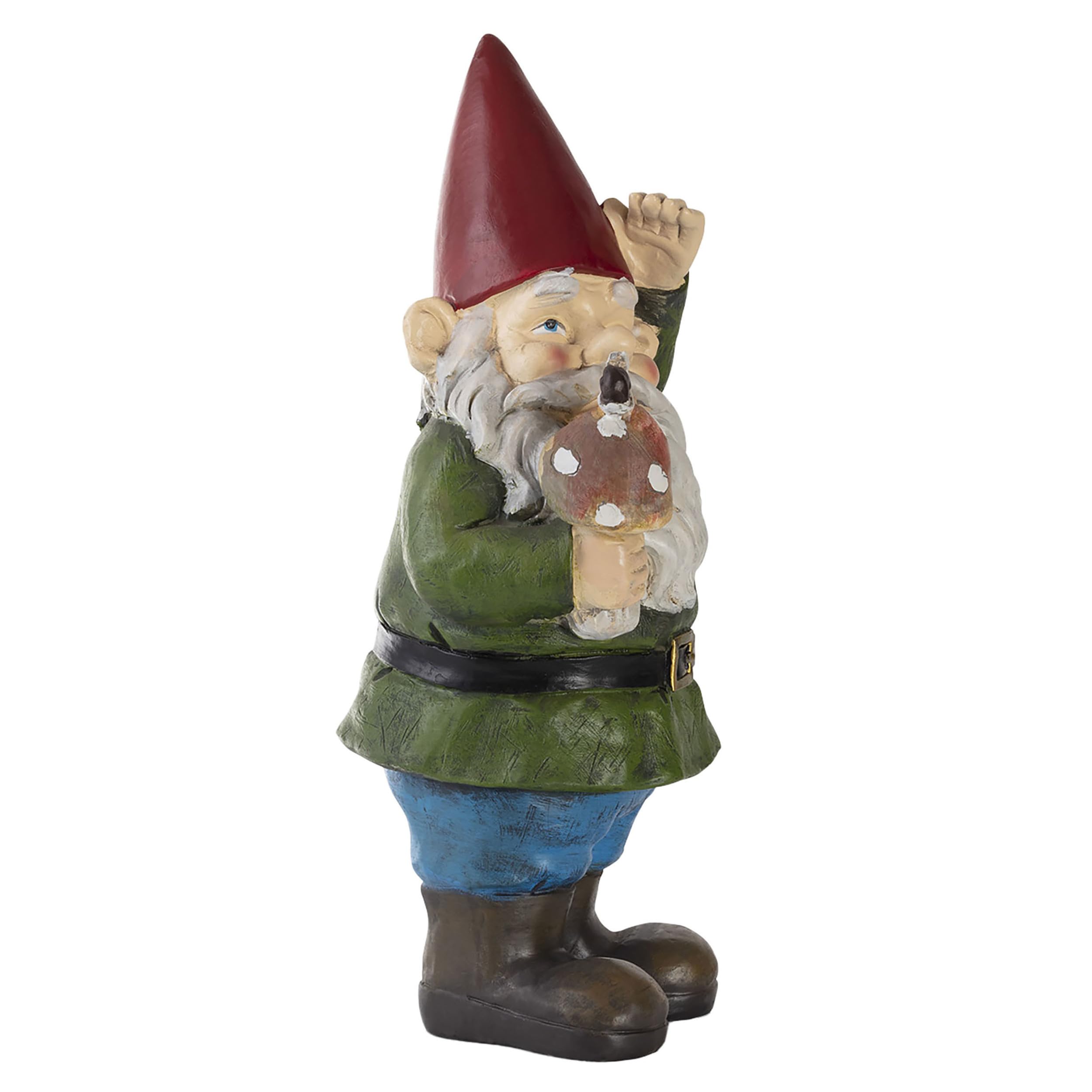 Alpine Corporation 12 inch tall statue fits neatly in small spaces