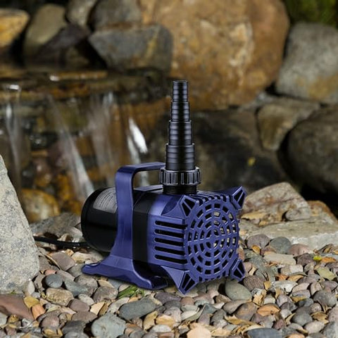 Front view of Alpine PAL8000 compact submersible pump