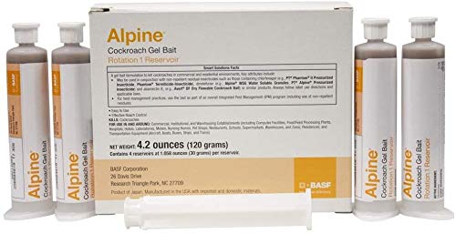 Alpine Roach Gel Bait 4 x 30g tubes for indoor and outdoor use