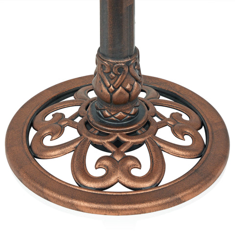Durable polypropylene and weather resistance keep color through the seasons.