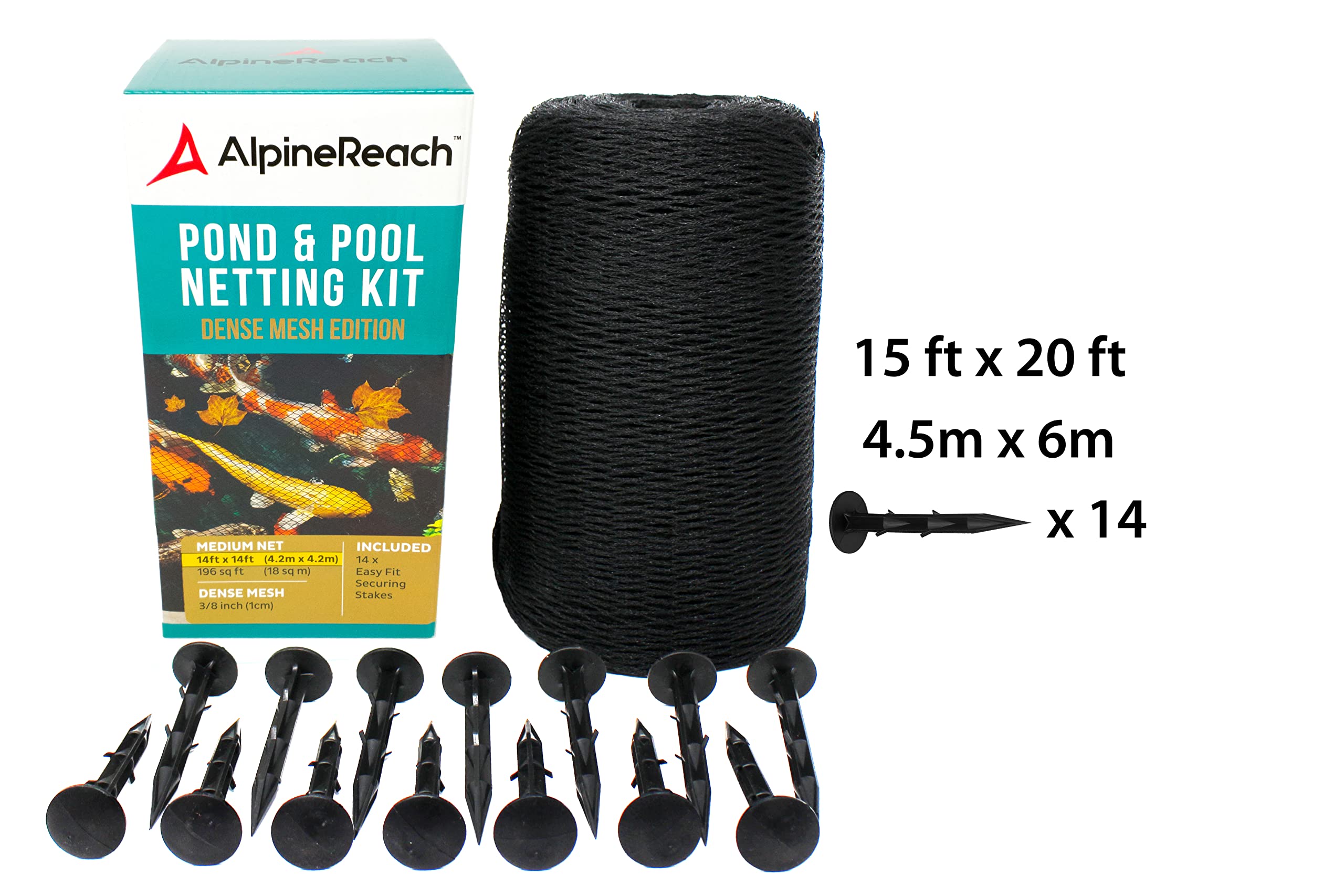 AlpineReach heavy-duty mesh close-up highlights durable 3/8 inch weave
