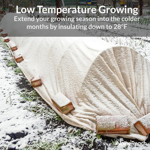 AlpineReach breathable frost cover maintains light and air circulation