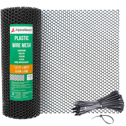 AlpineReach plastic wire mesh roll ready for durable garden fencing