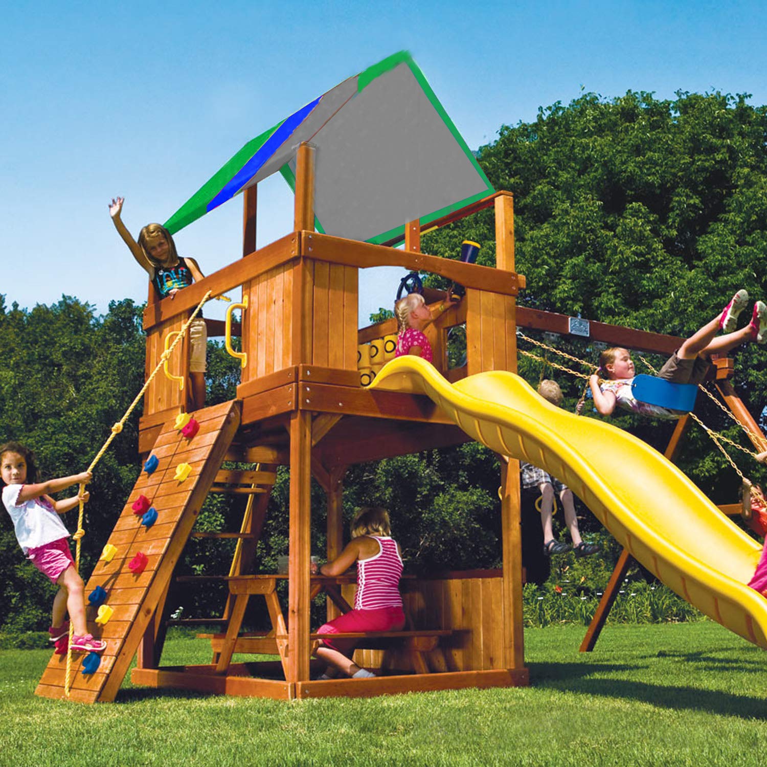 Alpurple swing tarp 52x90 terrace-use shade for patios and driveways.