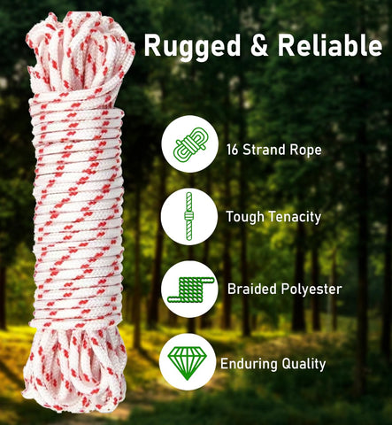 Alrhipvm ergonomic starter handles reduce hand fatigue during pulling.
