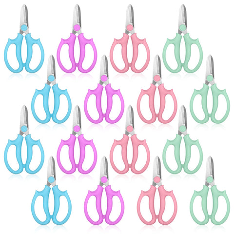 Alrhso floral scissors for cutting fresh flowers with ergonomic grip for precise trimming.