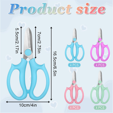 Alrhso stainless steel flower clippers deliver durable performance for steady cuts.