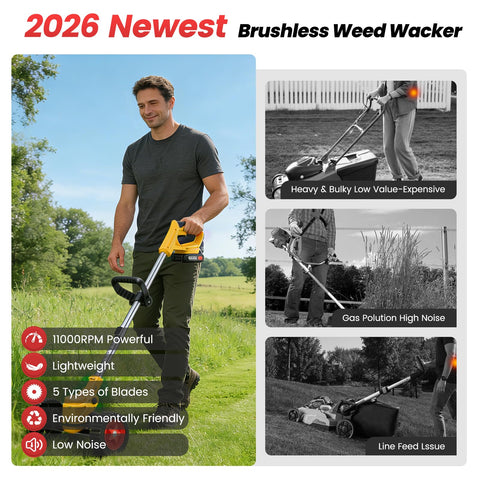 ALSO GO lightweight cordless design with wheel for easy handling.
