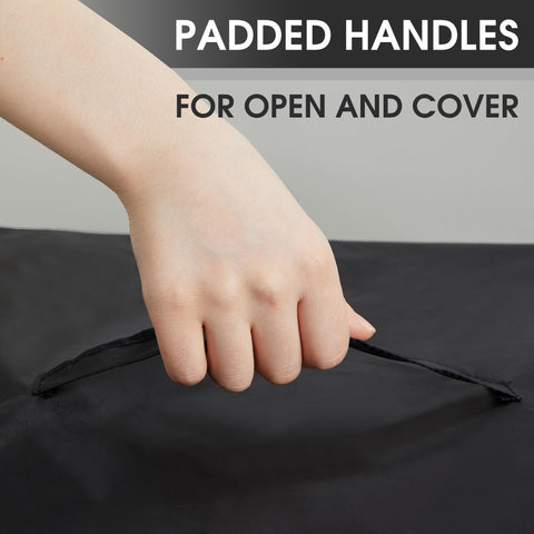 ALSTER waterproof inner coating keeps cushions dry in heavy rain