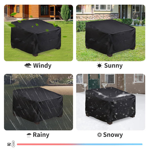 ALSTER wind-buckles-cord-lock feature keeps the cover secure