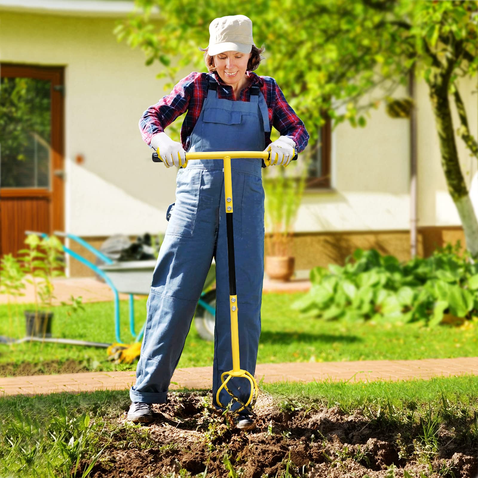 Altdorff ergonomic handle design reduces wrist fatigue during use.