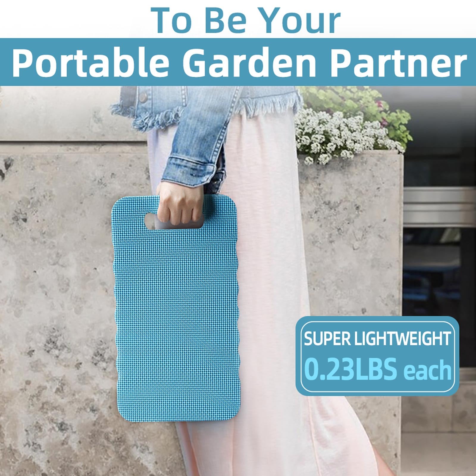 Altdorff garden kneeling pad trio shows color variety for tasks