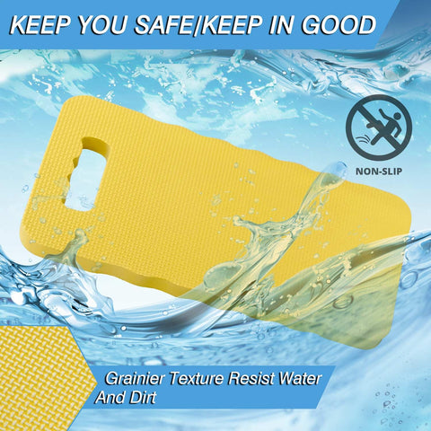 Altdorff kneeling pad side view with built-in handle for portability