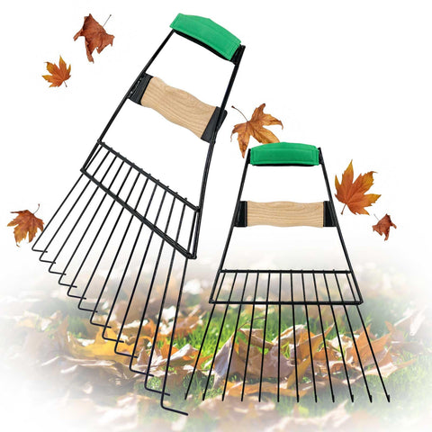 Altdorff steel leaf scoops deliver durable performance for tough leaf piles.
