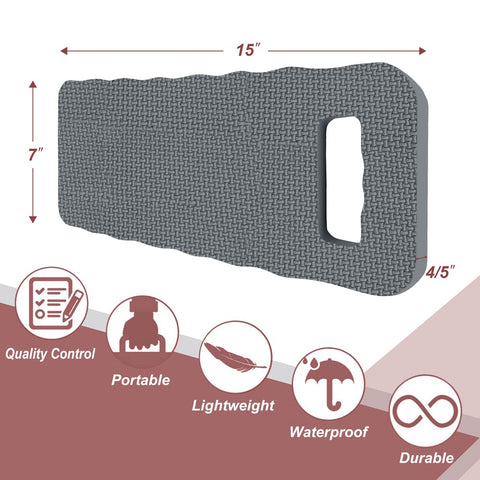 Altdorff kneeling pad cleans quickly, resisting dirt and sweat.