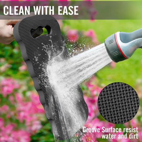 Altdorff thick kneeling pad waterproof foam side view for outdoor use
