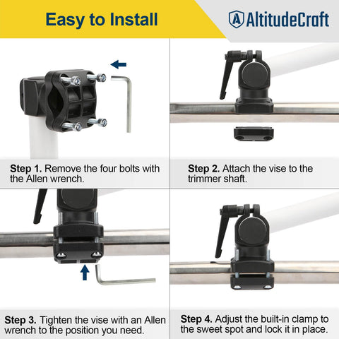 AltitudeCraft adjustable height handle lets you customize reach for comfort