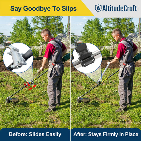 AltitudeCraft clamp top position aids taller users with extra leverage