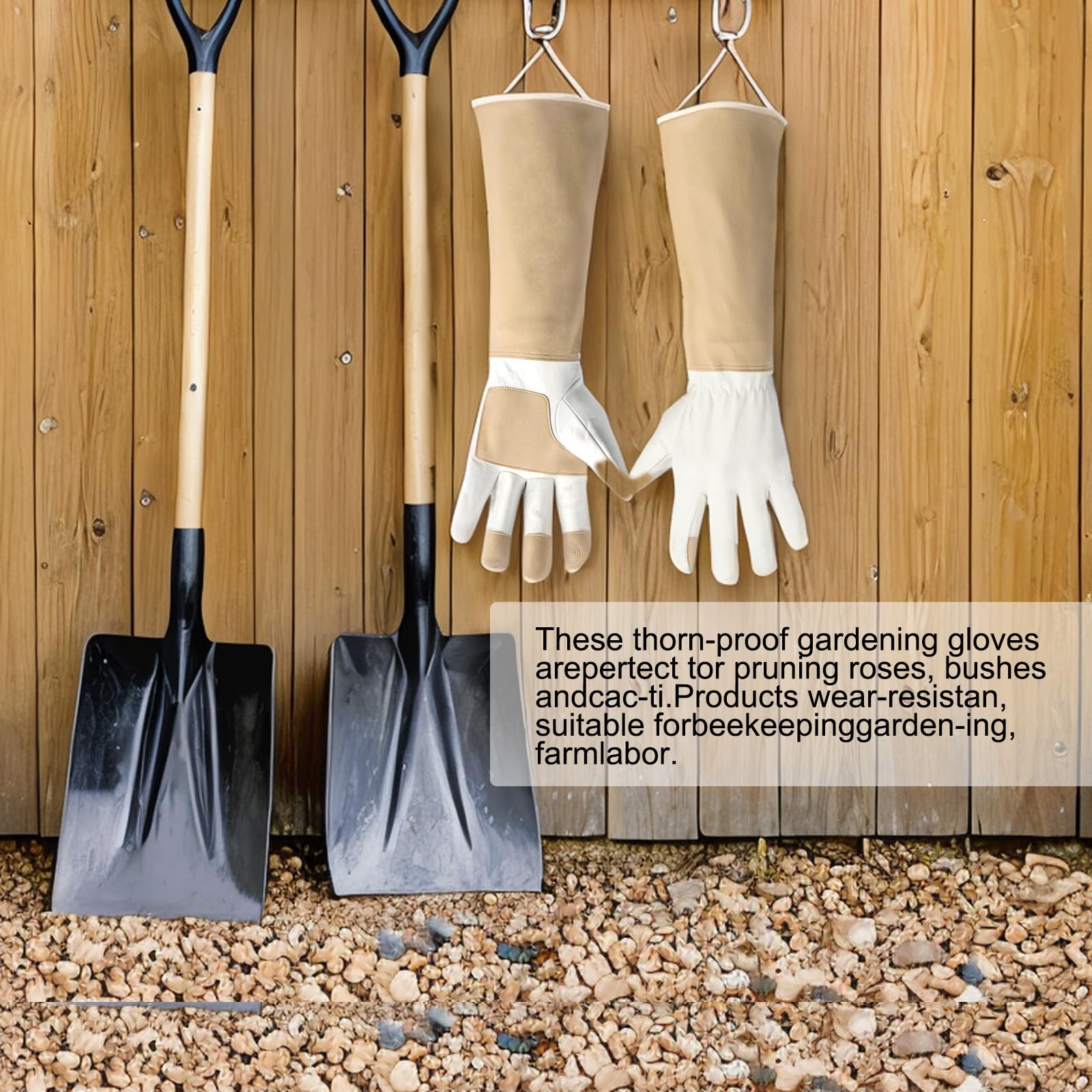 Altozor screen-touch compatible gardening gloves let you check tools without removing them.