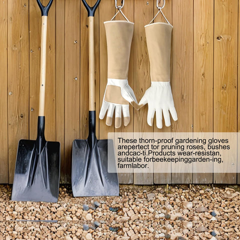 Altozor screen-touch compatible gardening gloves let you check tools without removing them.