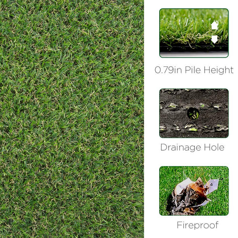 ALTRUISTIC artificial grass mat indoor living room setup with vibrant green touch.