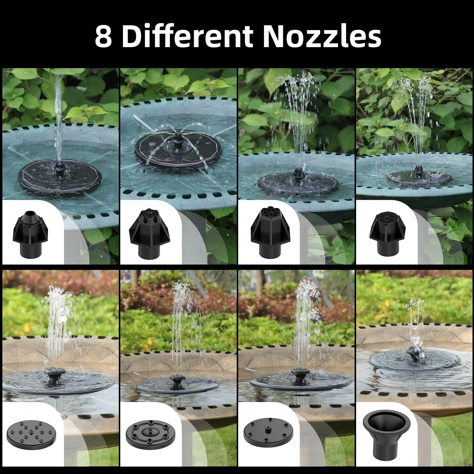 ALUKIKI upgraded glass-panel fountain design for stable flow and higher efficiency.