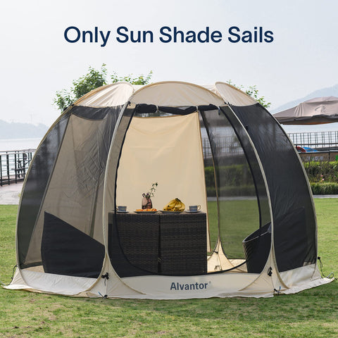 Alvantor shade sail cover weighs 0.48 lb each
