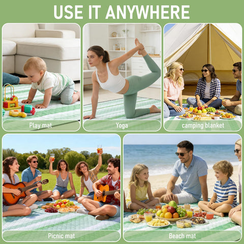 Alwaysturdy big blanket ideal for beach and picnic use