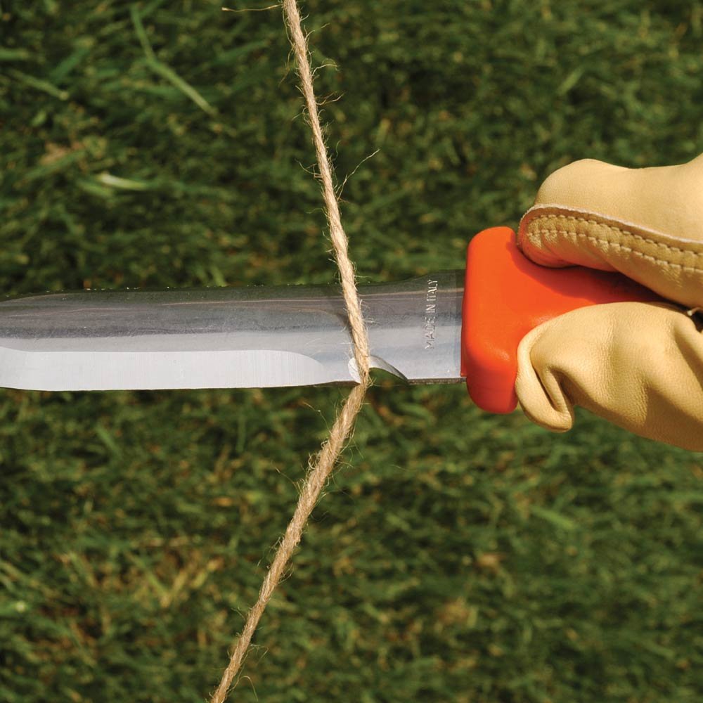 A.M. Leonard Deluxe Soil Knife clip-on sheath for safe carry