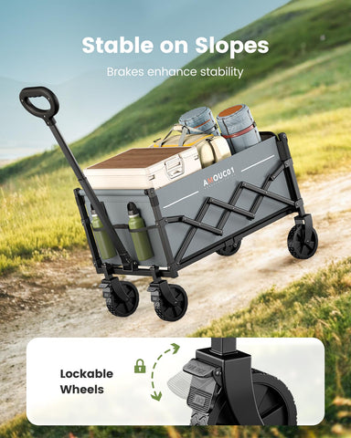 AMADA wagon cart expandable storage adds space for larger items